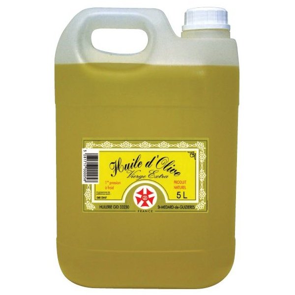 HBS Huile Olive Vierge bidon 5 litres Huiles assaisonnement et friture Good épices