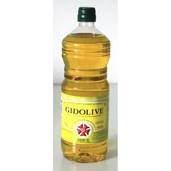 Huilerie GID Huile gidolive 1litre Huiles assaisonnement et friture Good épices