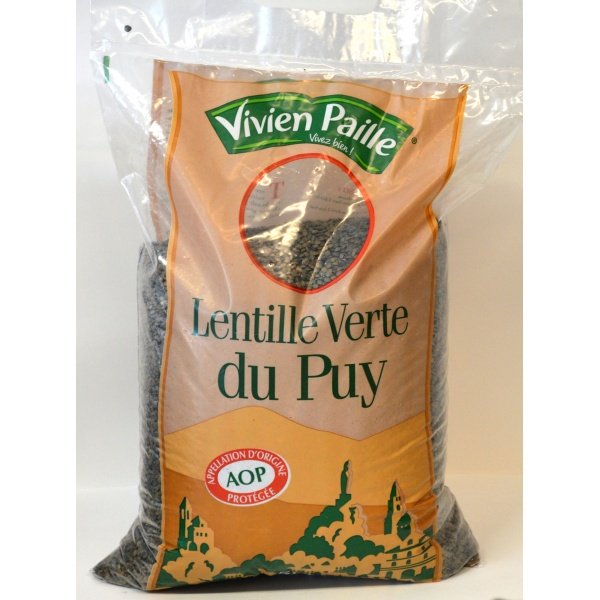 Vivien Paille Lentille verte du Puy 5kg