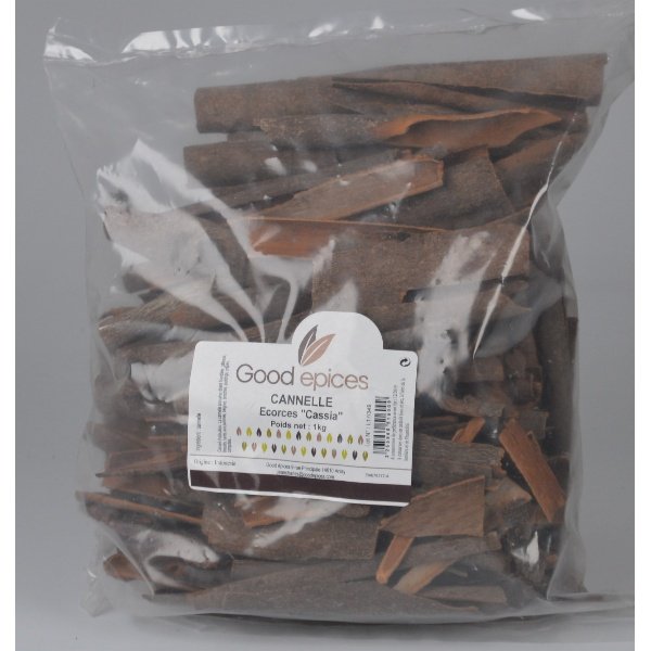 Good épices Cannelle Cassia en 1 kg (Préco)