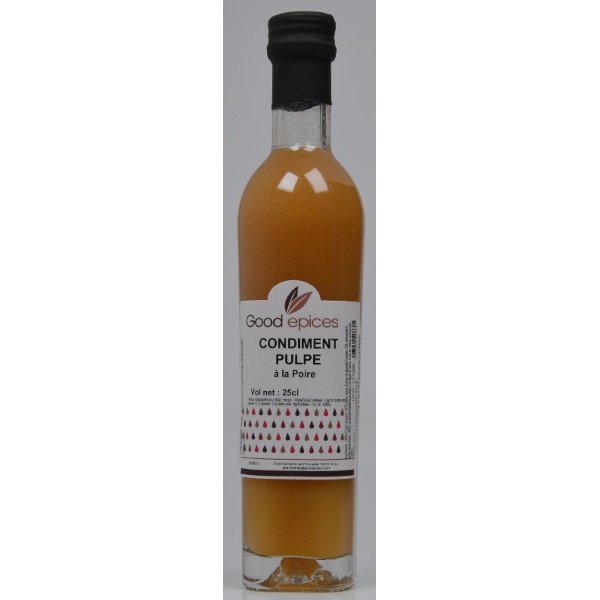 Good épices Vinaigre pulpe de poires 250 ml 