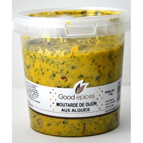 Good épices Moutarde de dijon aux algues 1 kg (Préco)