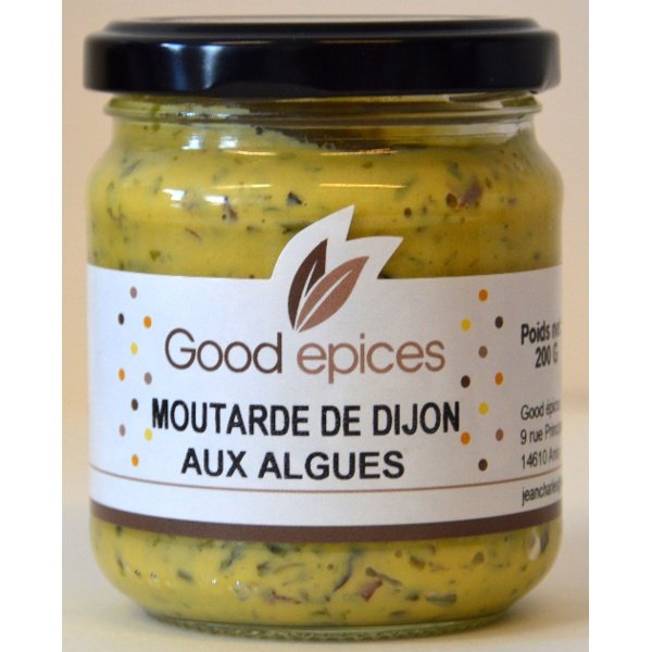 Good épices Moutarde aux algues 200gr