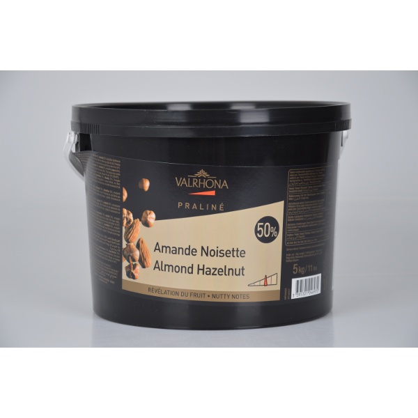 Good épices Praliné amande noisette 50pc en seau de 5kg Valrhona (Préco)