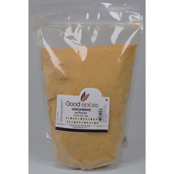 Good'épices B Gingembre en poudre 1kg