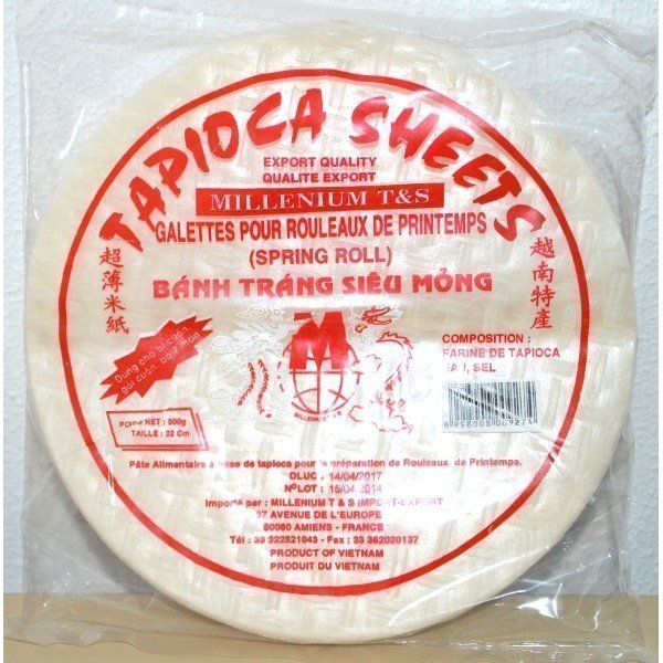 Good épices Galette de tapioca 22cm en 500gr (Préco)