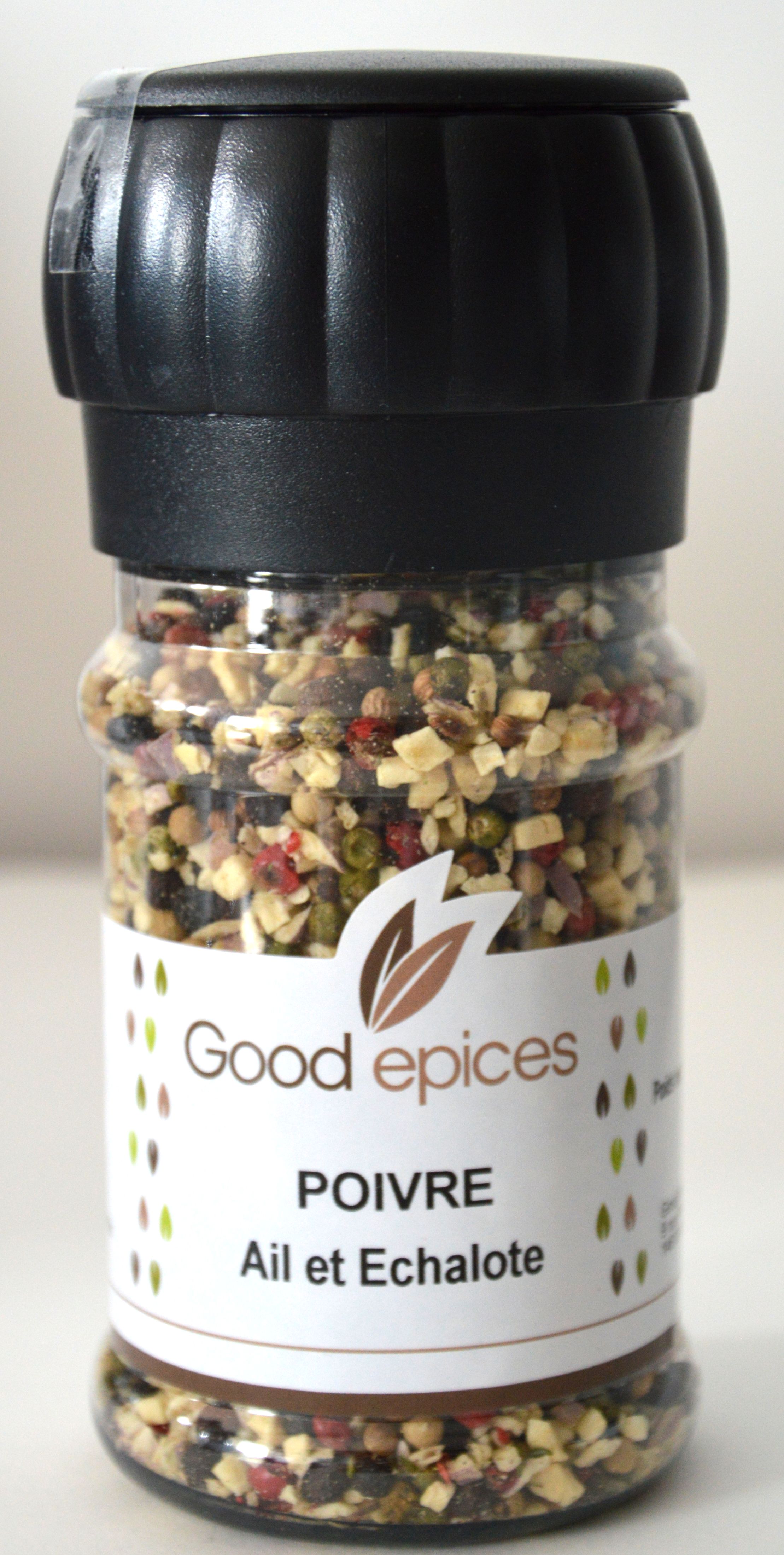 Good épices Poivre ail et échalote boite 120gr Poivres Signatures