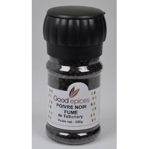 Good épices Poivre noir fumé de Tellichery 160gr