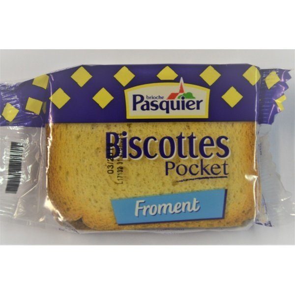 Good'épices Bl Biscottes au froment sachet individuel x2/ carton de 3.12kg (Préco)