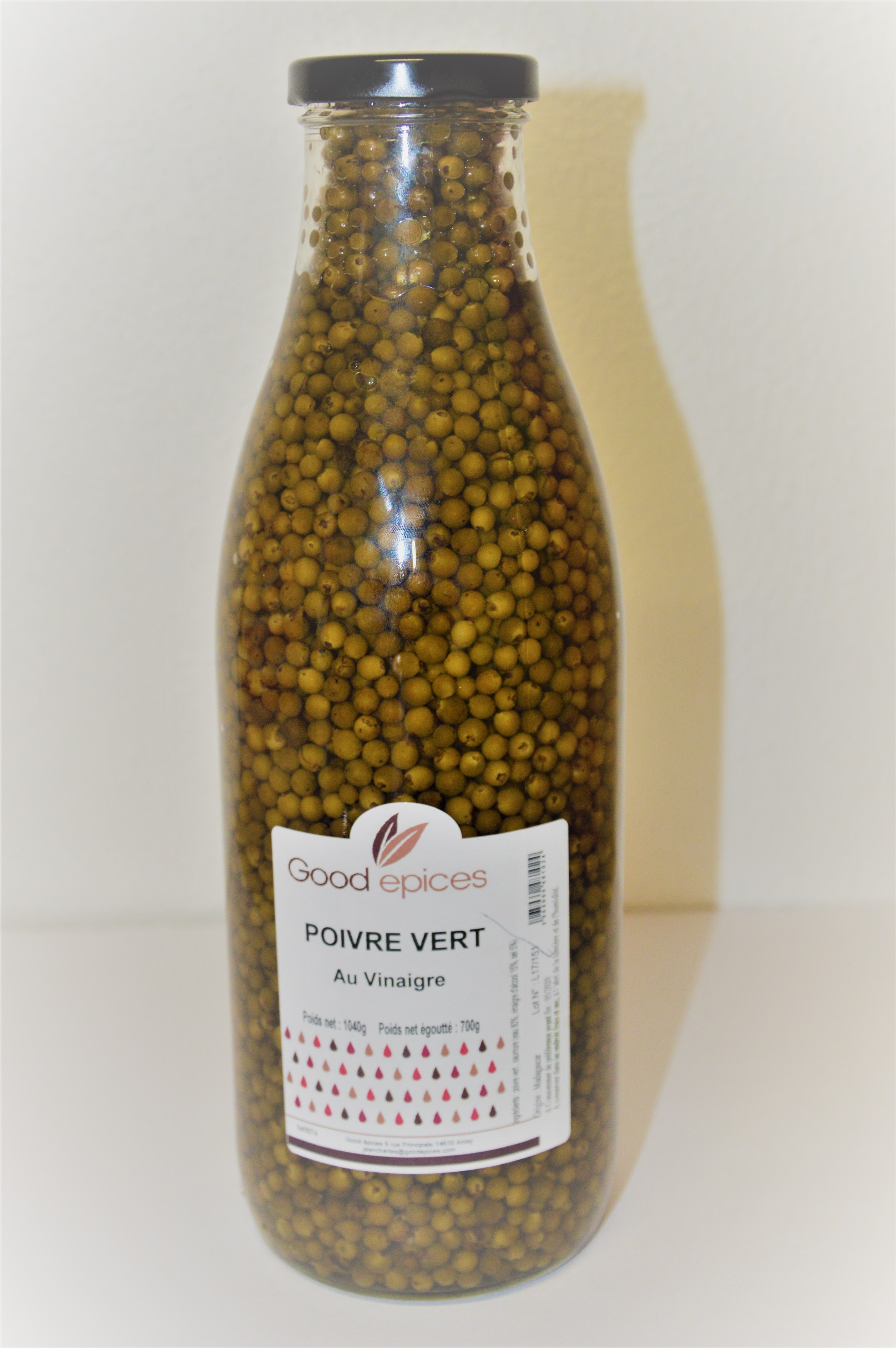 Good épices Poivre Vert 1 litre