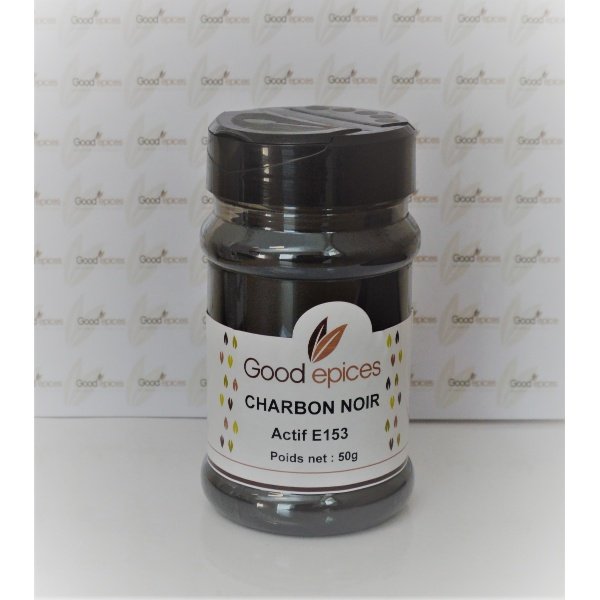Good épices Charbon noir Actif Vegetal Medicinal E153 50gr