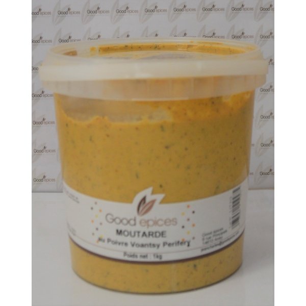 Good épices Moutarde au Poivre Voantsy Perifery 1kg (Préco)