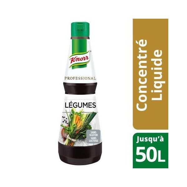 KNORR jus concentré de légumes bouteille 1 litre