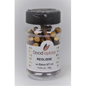 Good épices Réglisses en bâtons 6/7cm boîte de 100gr (Préco)