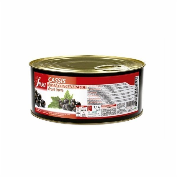 SOSA Pâte concentrée de cassis 1.5kg