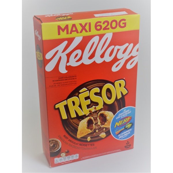 Kellog's Trésor Kellog's chocolat noisette  410 gr (Préco)