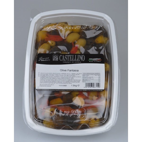 SUM Olives fantasia barquette 1.9kg