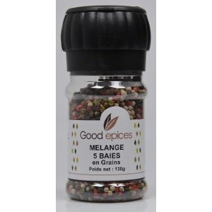 Good épices Melange 5 Baies en grains 140gr