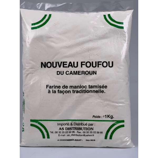 Belasie Farine manioc tamisée nouveau foufou 500grs