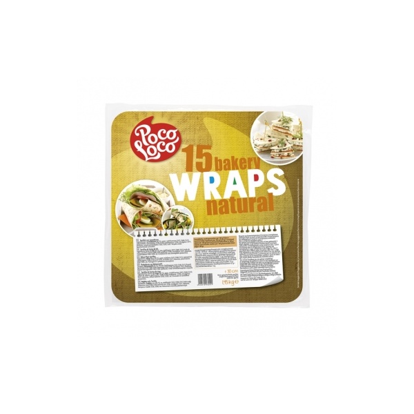 Good'épices Bl Wraps Nature tortilla 30cm X 18