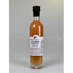 Good épices Vinaigre pulpe de rhubarbe 250ml (Préco)