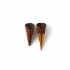 LA ROSE NOIRE VALRHONA Mini Cônes Sucrés Cacao boite de 140 pièces