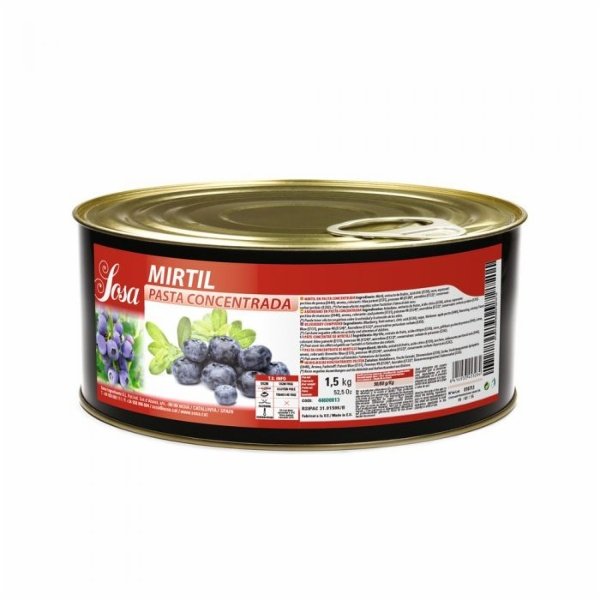 SOSA Pâte concentrée de myrtille 1.5kg