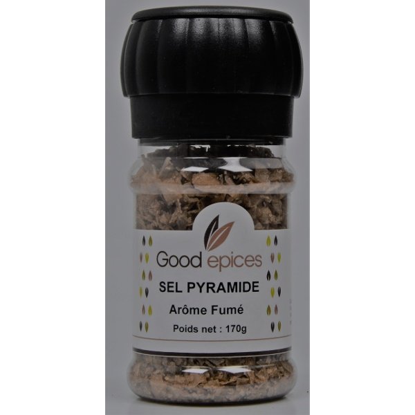 Good épices Sel Pyramide Fumé 170gr