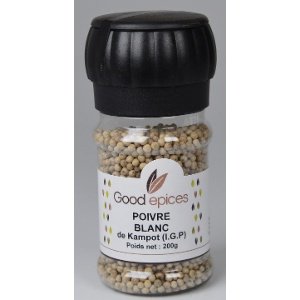 Good épices Poivre Blanc de Kampot 200gr