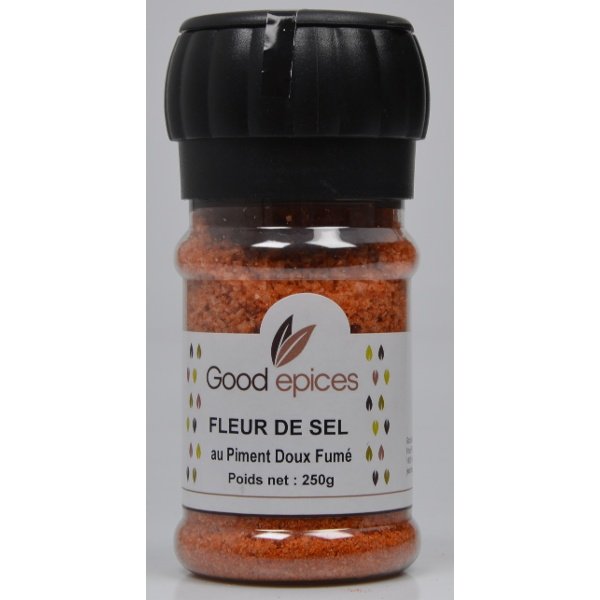 Good épices Fleur de Sel au piment doux fume 250gr