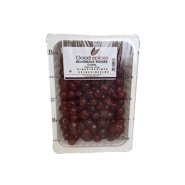 Good épices Bigarreaux Rouges entiers barquette 1.5kg