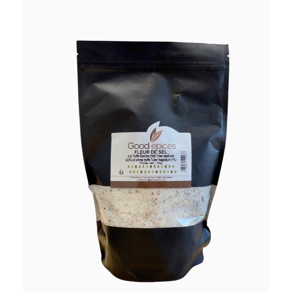Good épices Fleur de Sel à la Truffe Blanche d'été 1kg