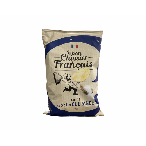 Good'épices Bl Chips nature au sel de guérande 200gr carton de 16 pièces