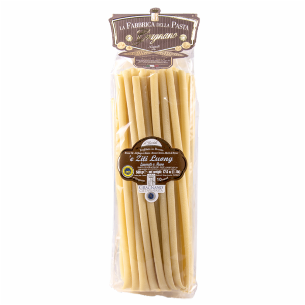 LA FABBRICA DELLA PASTA Macaroni Longs Ziti Luong 500gr