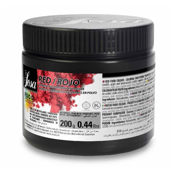 SOSA Colorant poudre rouge Sosa 200gr