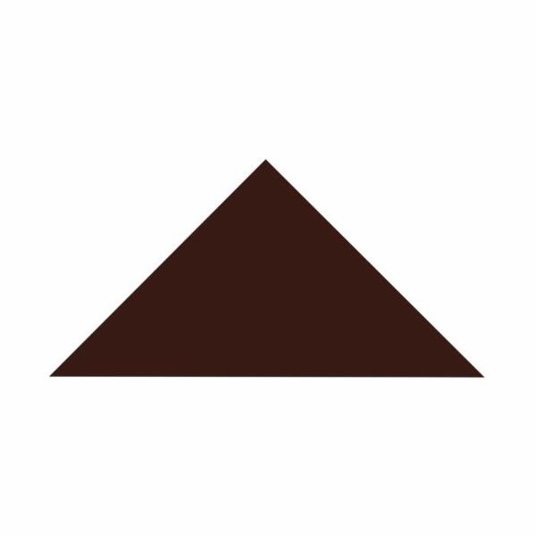 Good épices Décor chocolat noir triangle x 126 dimension 50 x 50 mm