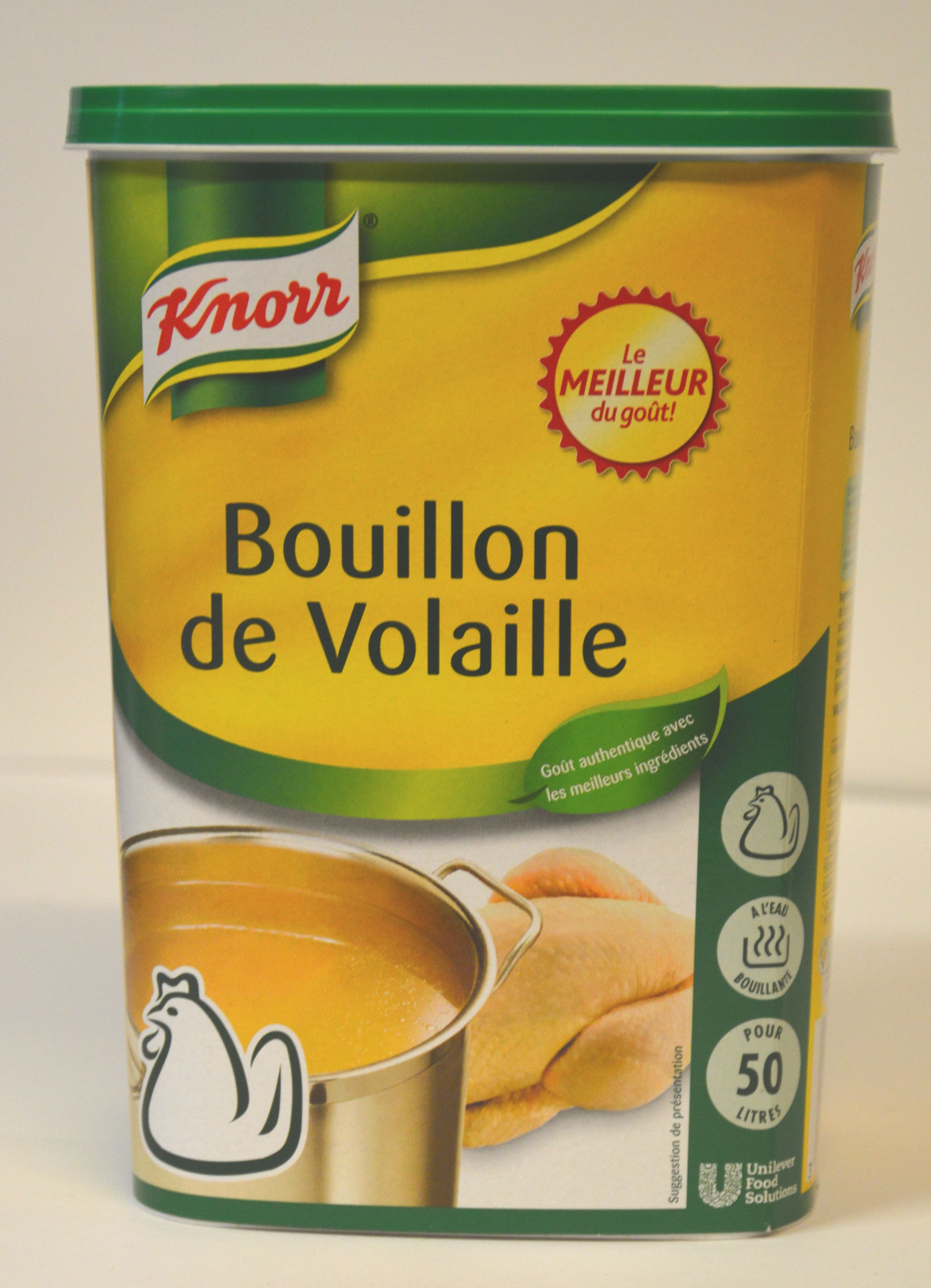 Good épices Bouillon de Volaille Knorr 1kg Fonds de Sauces et Aides