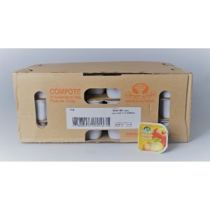 Good'épices Bl Compote de Pomme Coupelle 100grX72