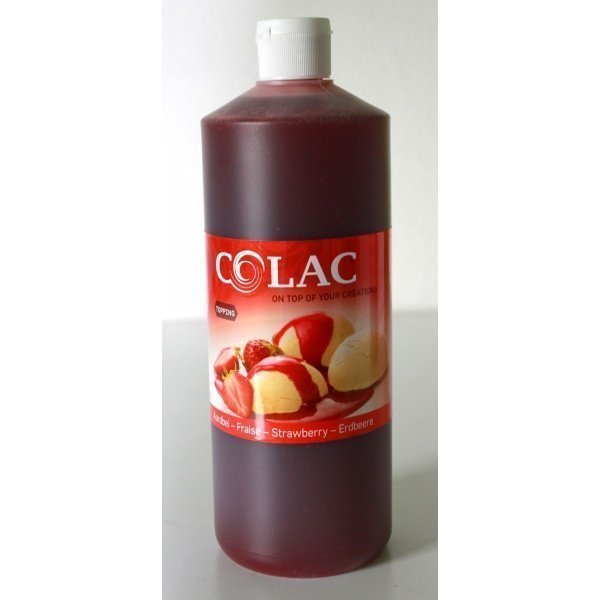 Colac Topping Fraise Flacon de 1kg