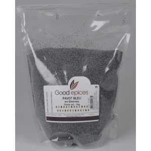 Good épices Pavot Bleu Graines 1kg