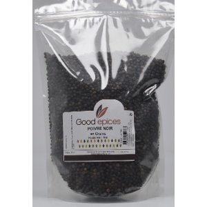 Good épices Poivre noir en grains 1kg