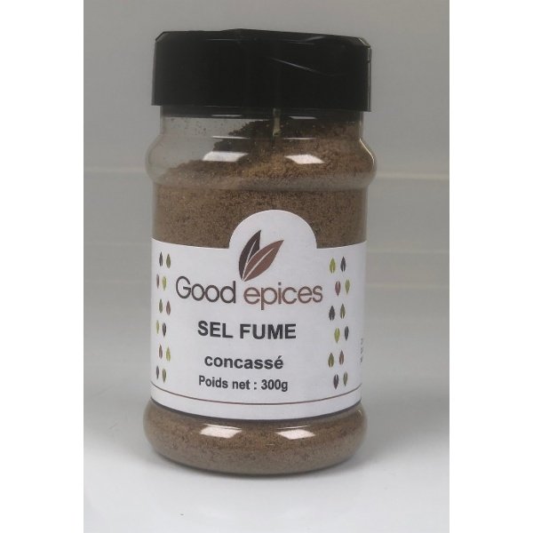 Good épices Sel Fumé 30 Heures Concassé 300gr