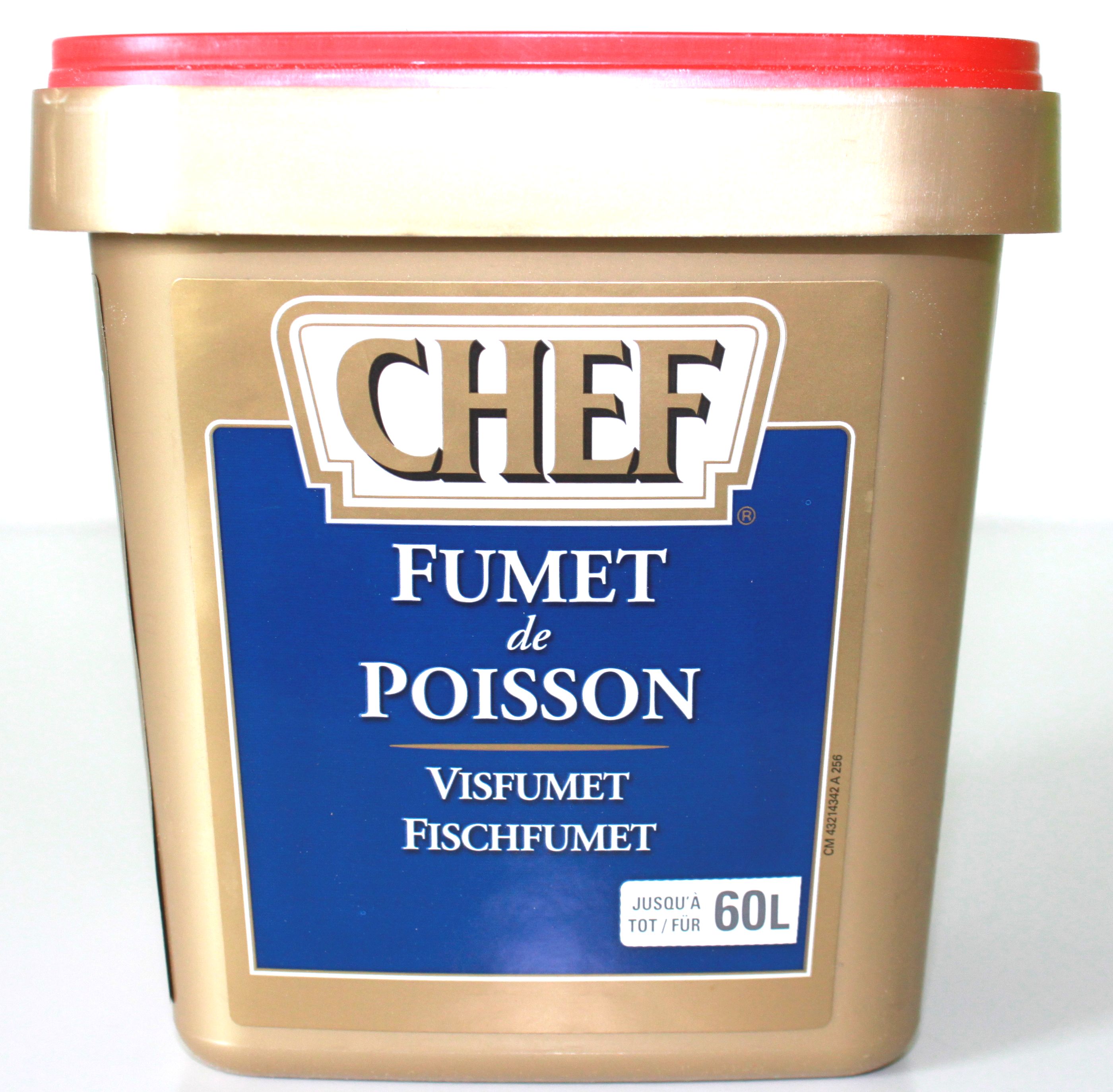 Good'épices Bl Fumet de Poisson 900gr Chef Fonds de Sauces et Aides