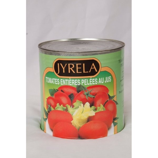 Jyrela Tomate entiere pelee boite 3/1