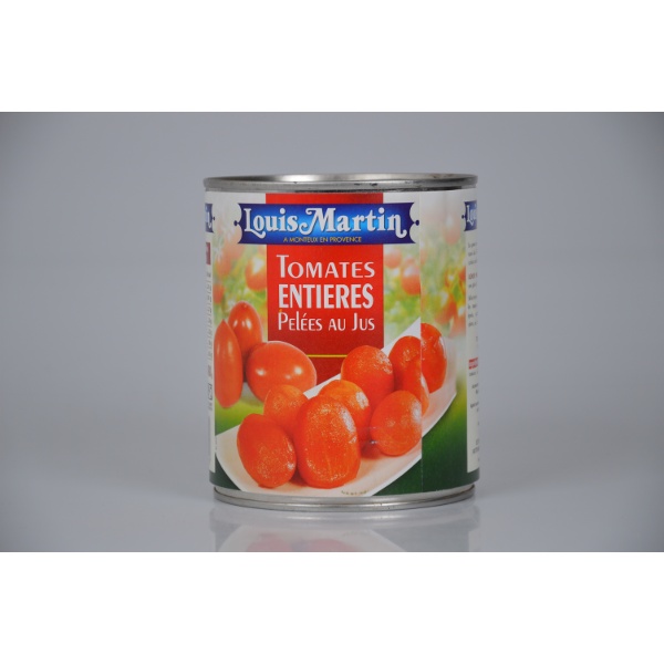 Good épices Tomate entiere pelee boite 4/4