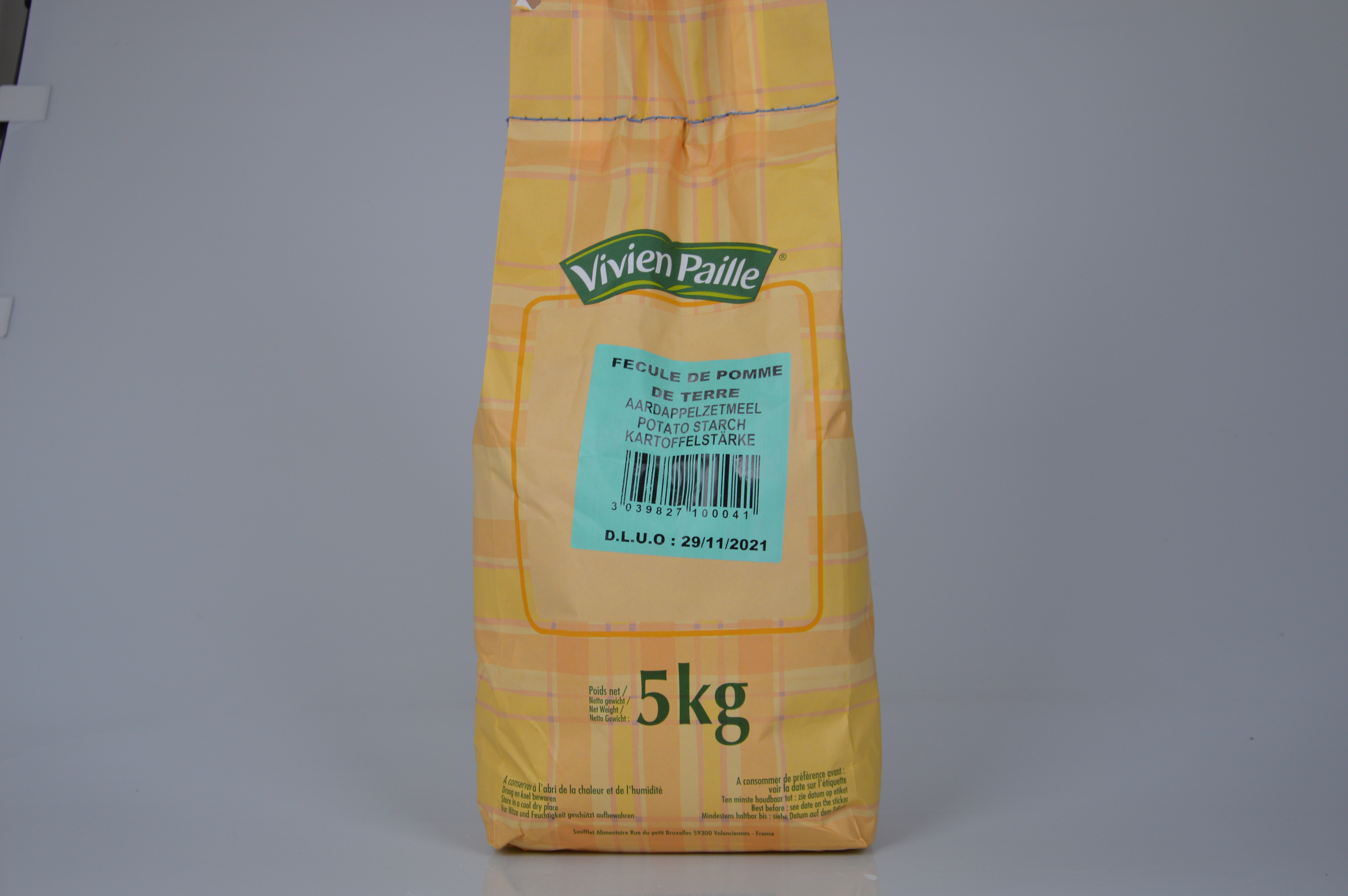 Amidon de maïs 5 kg VIVIEN PAILLE