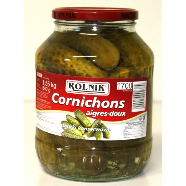 Good'épices B Cornichons Gros calibre 720 ml