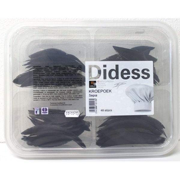 Good'épices sg Chips a frire gout Encre de Seiche Carton de 4 Bq de X 48 pieces (Préco)