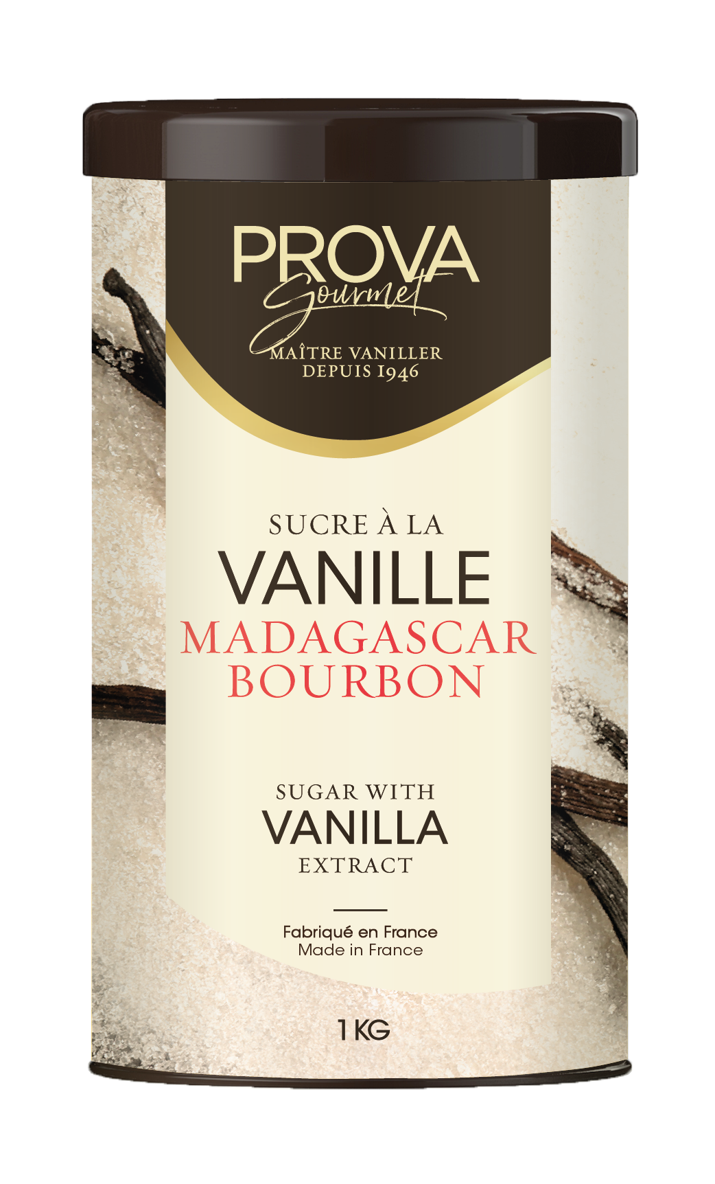 PROVA SAS Sucre vanille bourbon 1kg