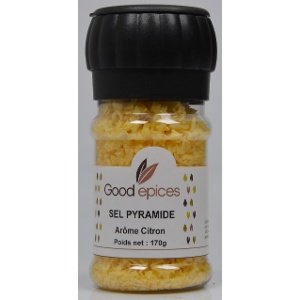 Good épices Sel Pyramide Citron 170gr